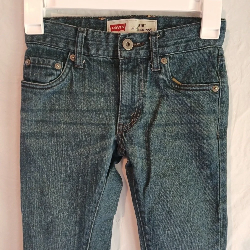 Levi's 510 Super Skinny Boys Jeans Size 8, 24